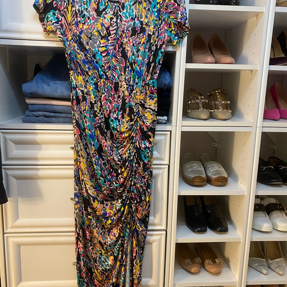 Colorful Women's maternity Dress